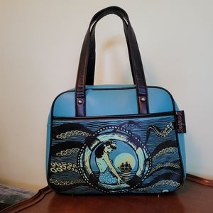 😍 Sourpuss Octopus Bettie Pinup Girl Bowler Bag